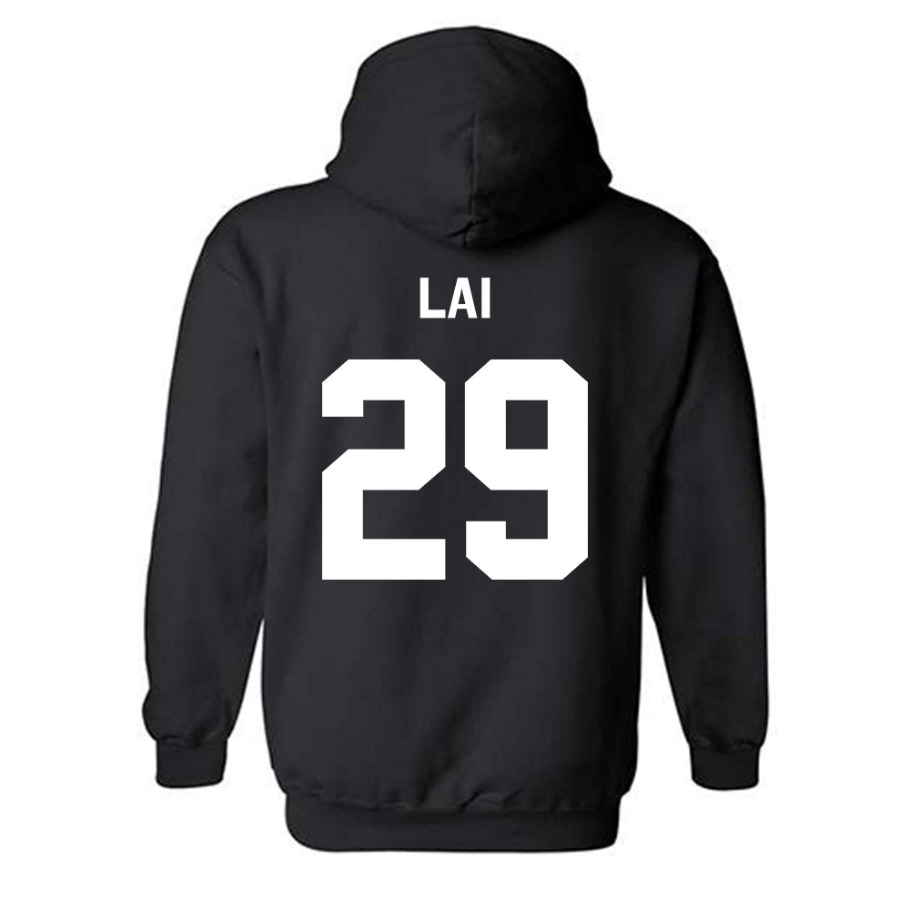 Oklahoma State - NCAA Football : Cooper Lai - Stripe the Stadium Hooded Sweatshirt-1