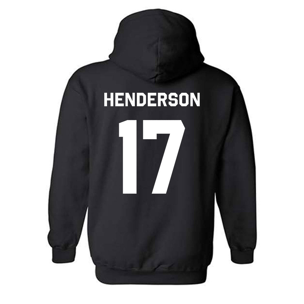 Oklahoma State - NCAA Softball : Montgomery Henderson - Stripe the Stadium Hooded Sweatshirt-1