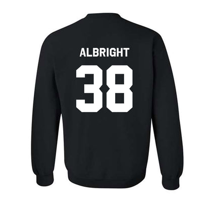 Oklahoma State - NCAA Baseball : Gaige Albright - Stripe the Stadium Crewneck Sweatshirt-1