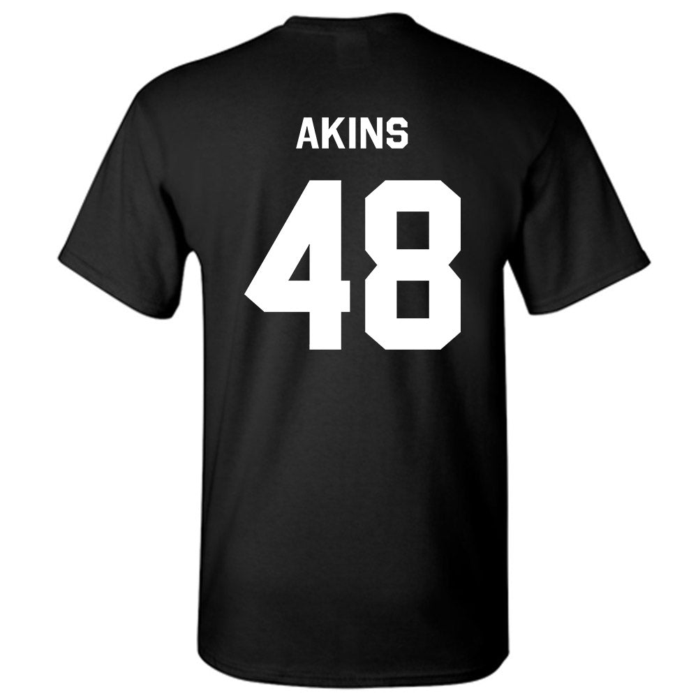 Oklahoma State - NCAA Football : Nolan Akins - Stripe the Stadium T-Shirt-1