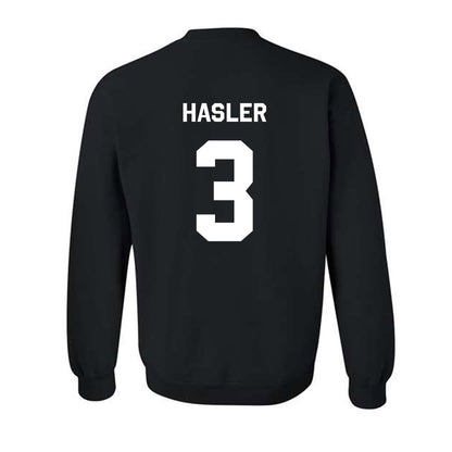 Oklahoma State - NCAA Softball : Amanda Hasler - Stripe the Stadium Crewneck Sweatshirt-1