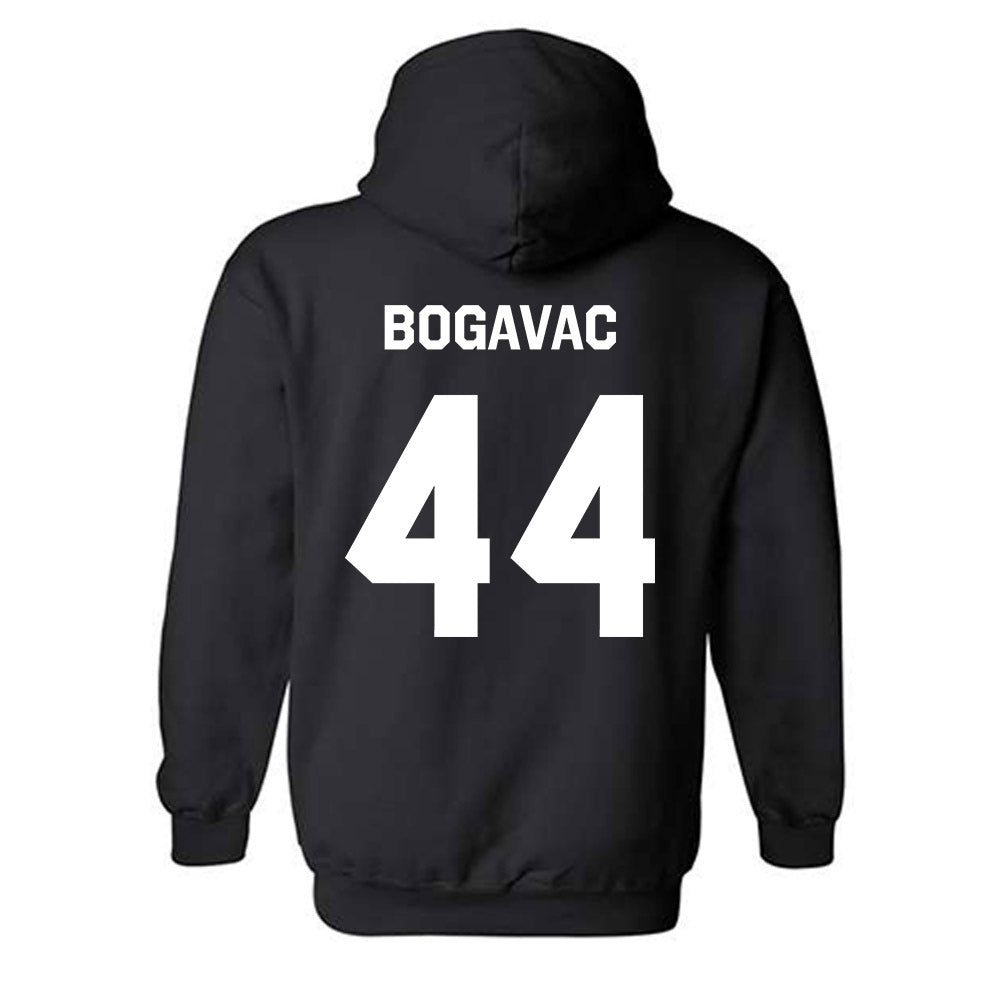 Oklahoma State - NCAA Men's Basketball : Luka Bogavac - Stripe the Stadium Hooded Sweatshirt-1