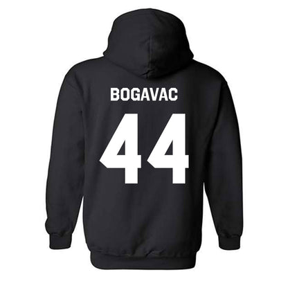Oklahoma State - NCAA Men's Basketball : Luka Bogavac - Stripe the Stadium Hooded Sweatshirt-1