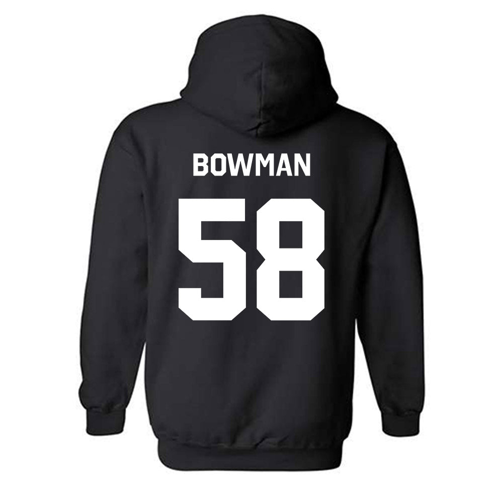Oklahoma State - NCAA Football : Isaiah Bowman - Stripe the Stadium Hooded Sweatshirt-1