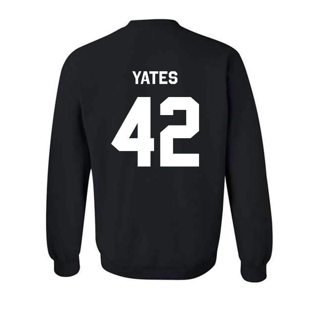 Oklahoma State - NCAA Football : Caden Yates - Stripe the Stadium Crewneck Sweatshirt-1