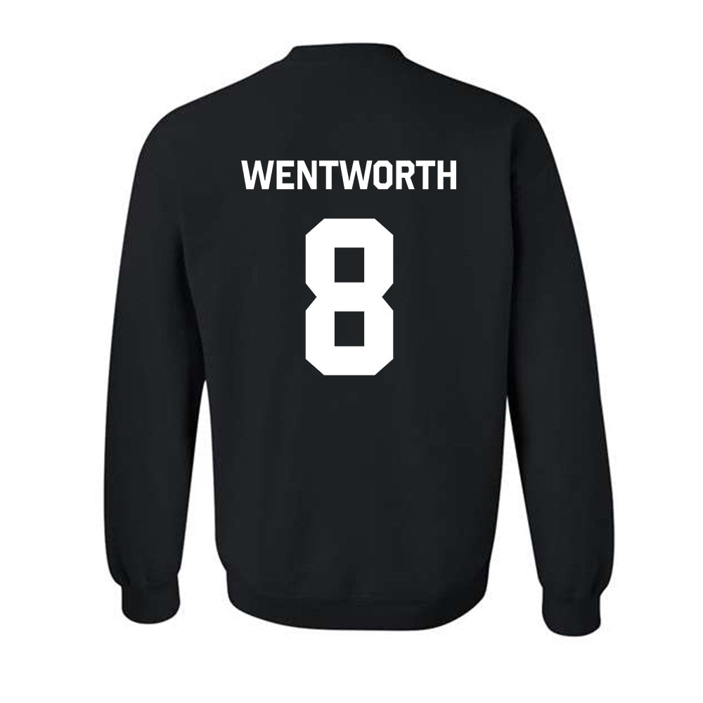 Oklahoma State - NCAA Baseball : Tyler Wentworth - Stripe the Stadium Crewneck Sweatshirt-1