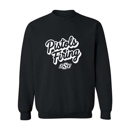 Oklahoma State - NCAA Football : Tate Romney - Stripe the Stadium Crewneck Sweatshirt-0