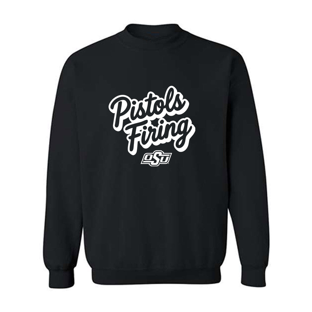 Oklahoma State - NCAA Baseball : Lucas Glendinning - Stripe the Stadium Crewneck Sweatshirt-0
