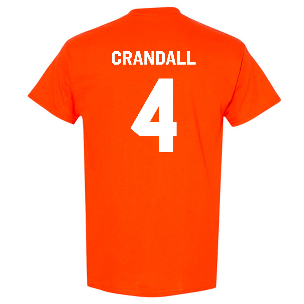 Oklahoma State - NCAA Softball : RyLee Crandall - Stripe the Stadium T-Shirt-1