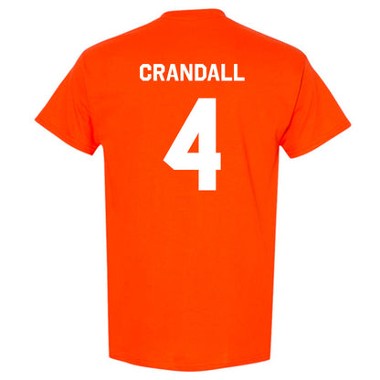 Oklahoma State - NCAA Softball : RyLee Crandall - Stripe the Stadium T-Shirt-1