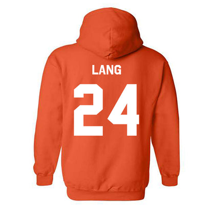 Oklahoma State - NCAA Women's Soccer : Addy Lang - Stripe the Stadium Hooded Sweatshirt-1