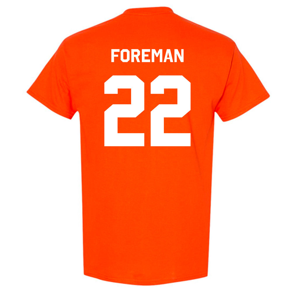 Oklahoma State - NCAA Football : Kobi Foreman - Stripe the Stadium T-Shirt-1