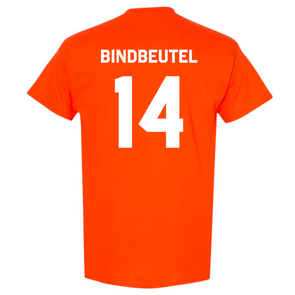 Oklahoma State - NCAA Women's Soccer : Gracie Bindbeutel - Stripe the Stadium T-Shirt-1
