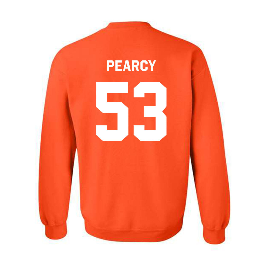 Oklahoma State - NCAA Baseball : Kyle Pearcy - Stripe the Stadium Crewneck Sweatshirt-1