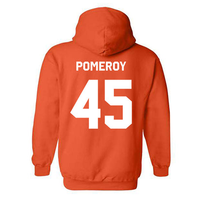 Oklahoma State - NCAA Baseball : Deacon Pomeroy - Stripe the Stadium Hooded Sweatshirt-1