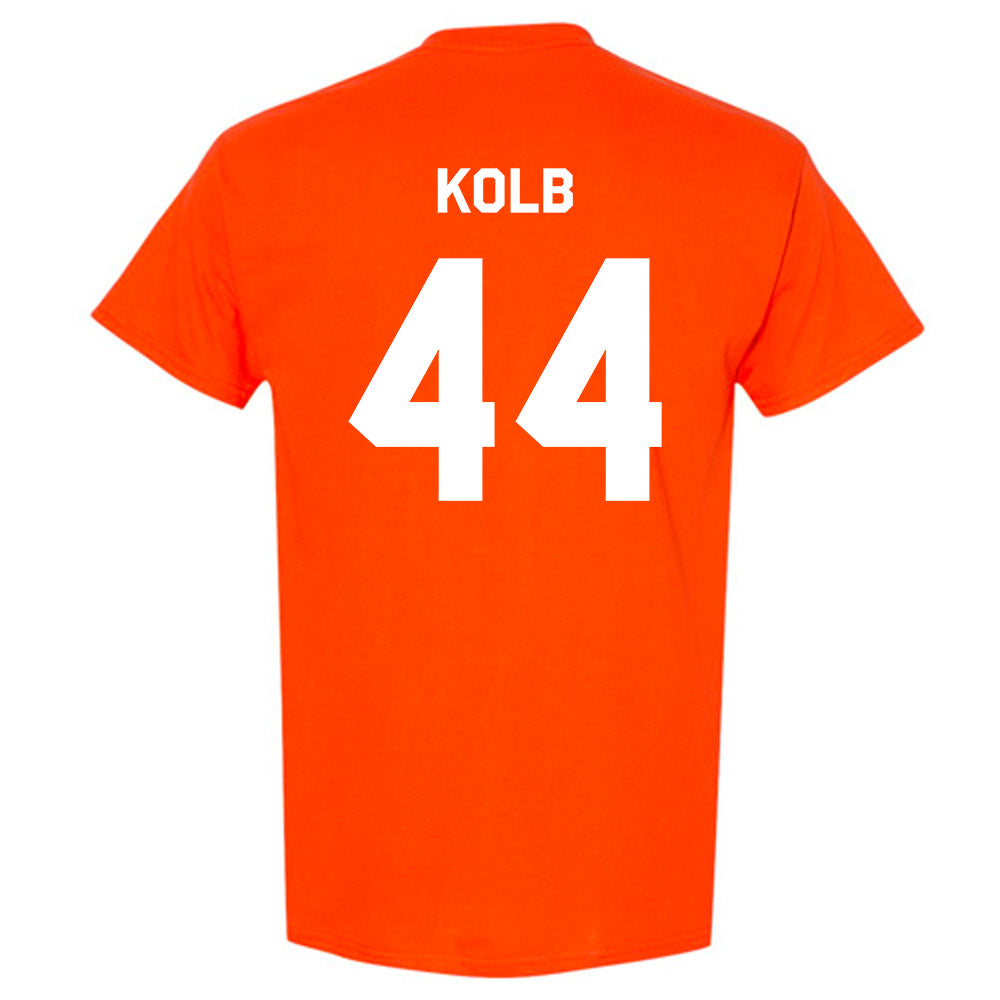 Oklahoma State - NCAA Football : Carson Kolb - Stripe the Stadium T-Shirt-1