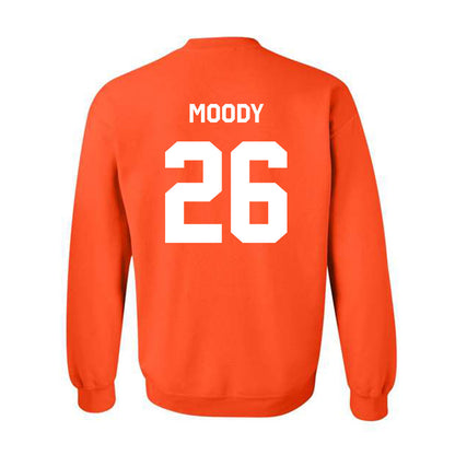 Oklahoma State - NCAA Football : Dennis Moody - Stripe the Stadium Crewneck Sweatshirt-1
