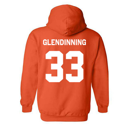 Oklahoma State - NCAA Baseball : Lucas Glendinning - Stripe the Stadium Hooded Sweatshirt-1