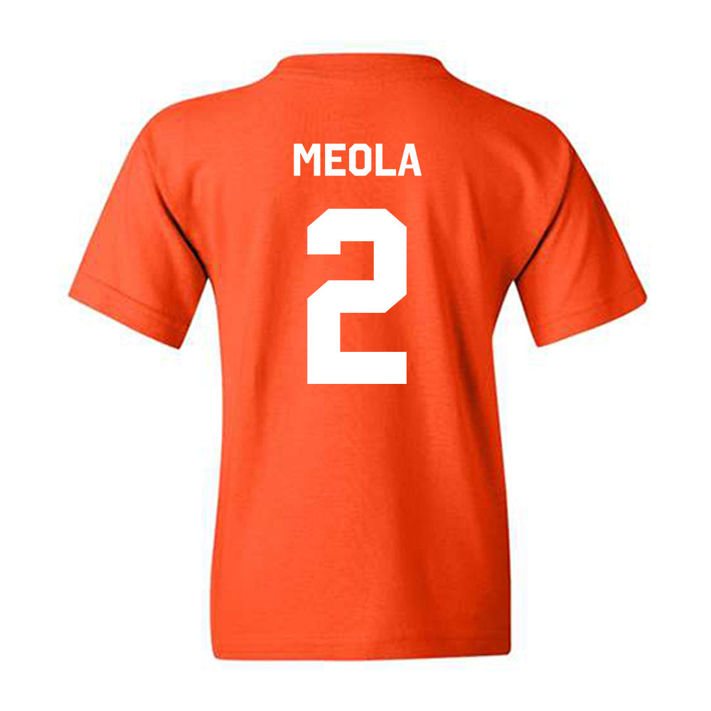Oklahoma State - NCAA Baseball : Aidan Meola - Stripe the Stadium Youth T-Shirt-1