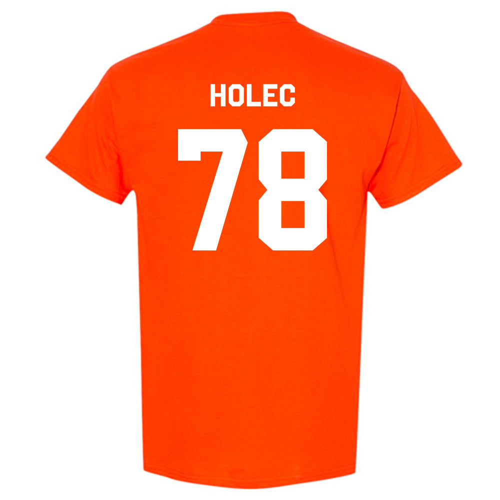 Oklahoma State - NCAA Football : Kai Holec - Stripe the Stadium T-Shirt-1