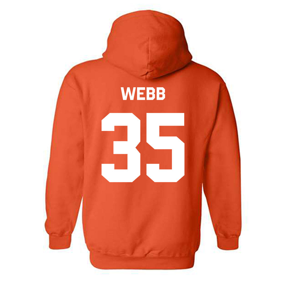 Oklahoma State - NCAA Football : Ayden Webb - Stripe the Stadium Hooded Sweatshirt-1