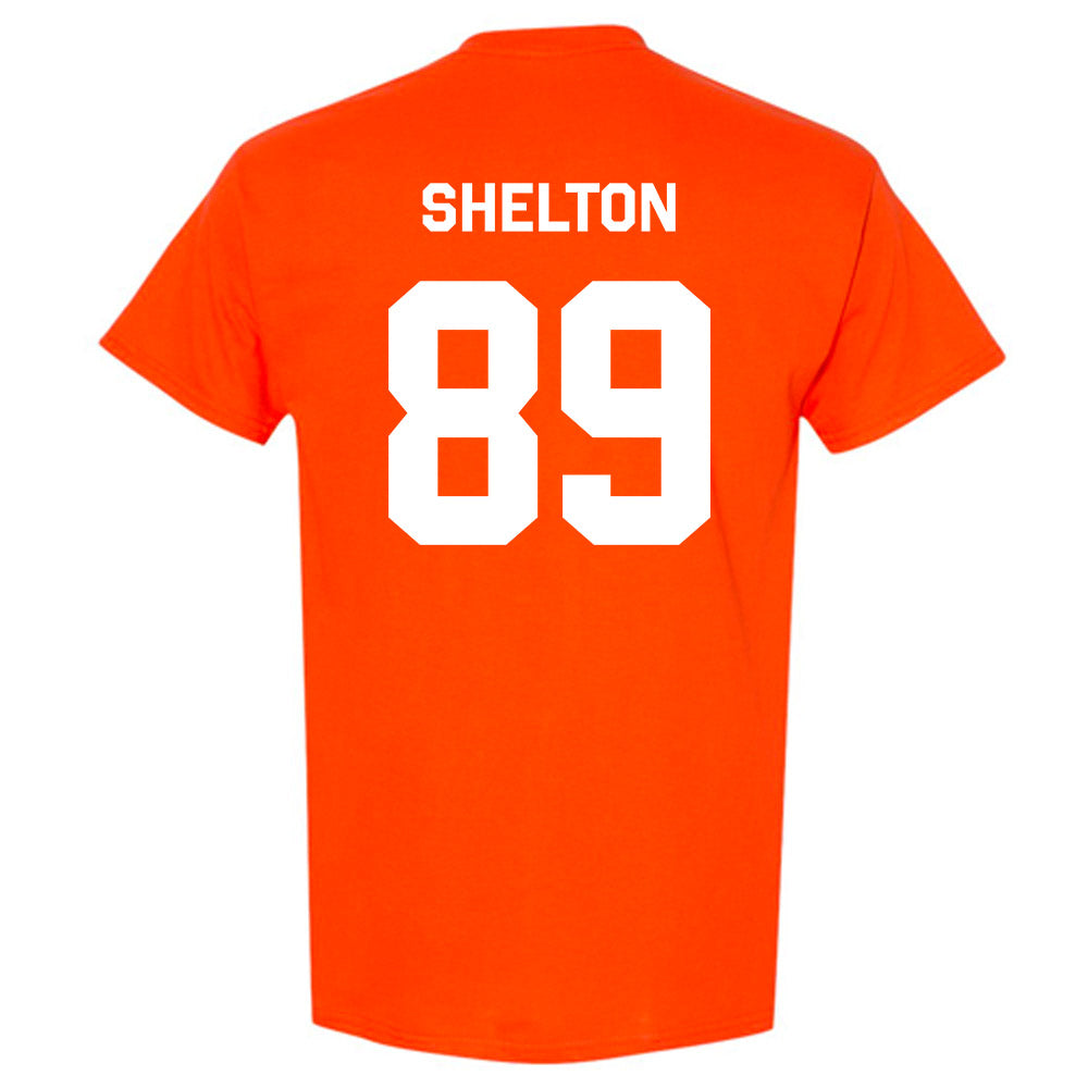 Oklahoma State - NCAA Football : Quincy Shelton - Stripe the Stadium T-Shirt-1