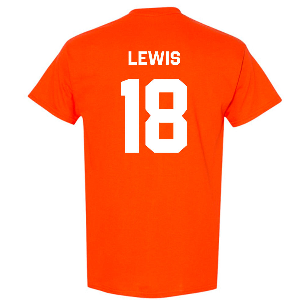 Oklahoma State - NCAA Football : Terrence Lewis - Stripe the Stadium T-Shirt-1