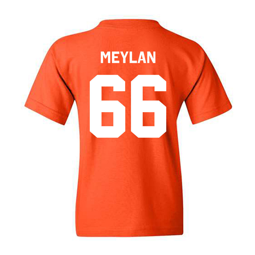 Oklahoma State - NCAA Softball : Ruby Meylan - Stripe the Stadium Youth T-Shirt-1