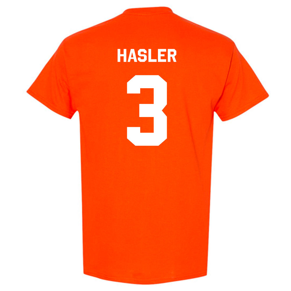 Oklahoma State - NCAA Softball : Amanda Hasler - Stripe the Stadium T-Shirt-1