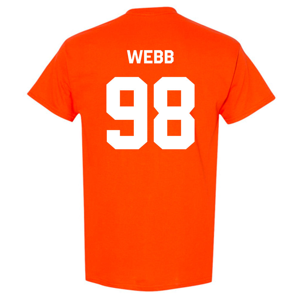 Oklahoma State - NCAA Football : Luke Webb - Stripe the Stadium T-Shirt-1