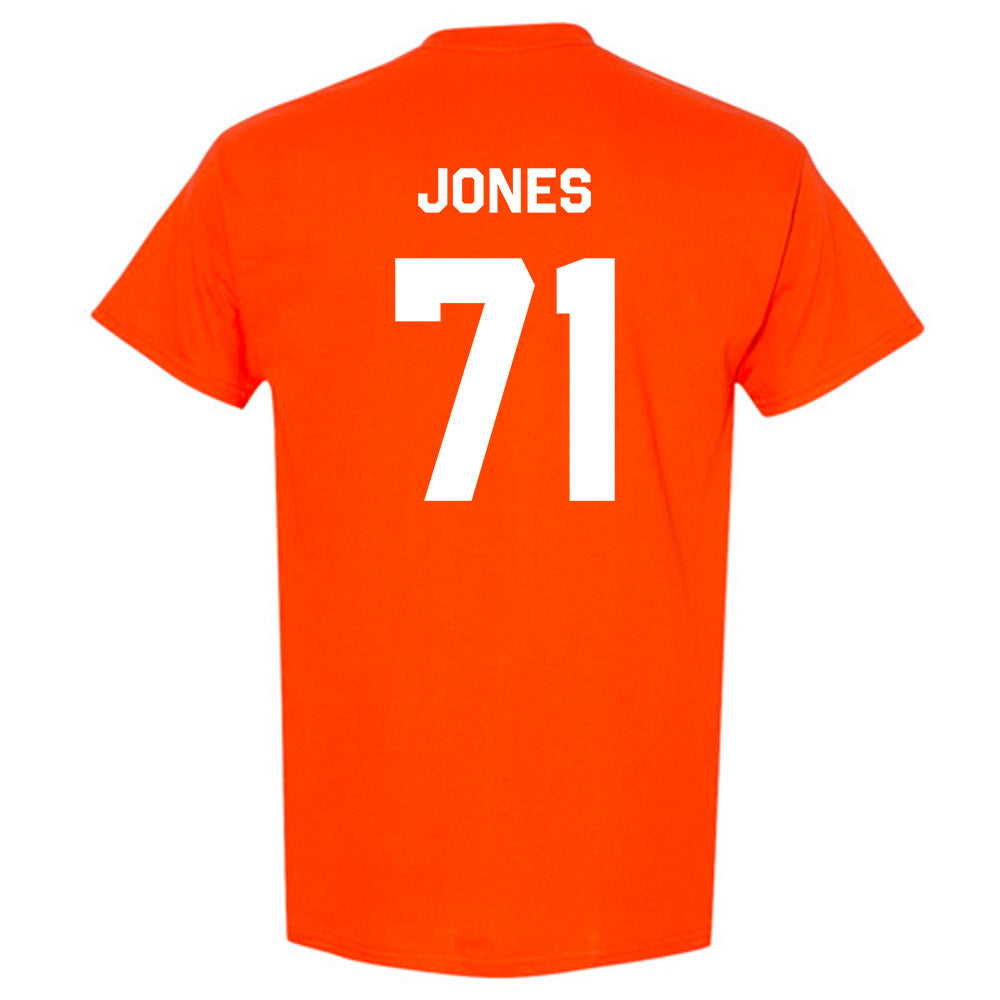 Oklahoma State - NCAA Softball : Jayden Jones - Stripe the Stadium T-Shirt-1