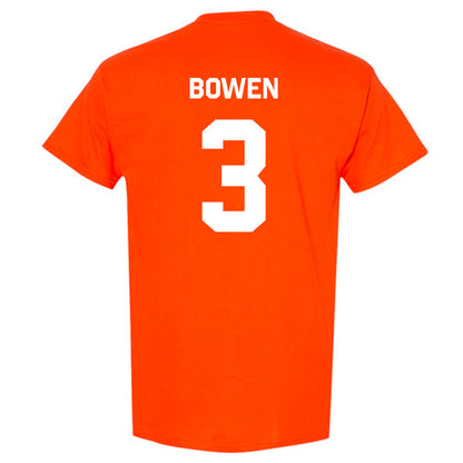 Oklahoma State - NCAA Baseball : Terrance Bowen - Stripe the Stadium T-Shirt-1