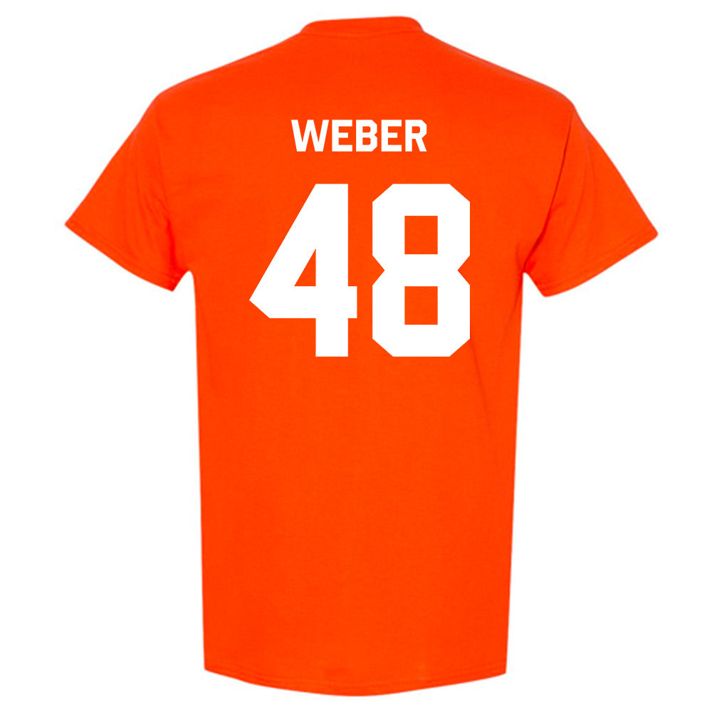 Oklahoma State - NCAA Baseball : Aaron Weber - Stripe the Stadium T-Shirt-1