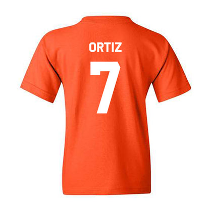 Oklahoma State - NCAA Baseball : Avery Ortiz - Stripe the Stadium Youth T-Shirt-1