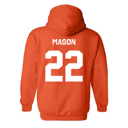 Oklahoma State - NCAA Football : William Mason - Stripe the Stadium Hooded Sweatshirt-1