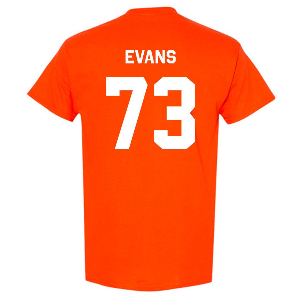 Oklahoma State - NCAA Football : Ja'Qwon Evans - Stripe the Stadium T-Shirt-1