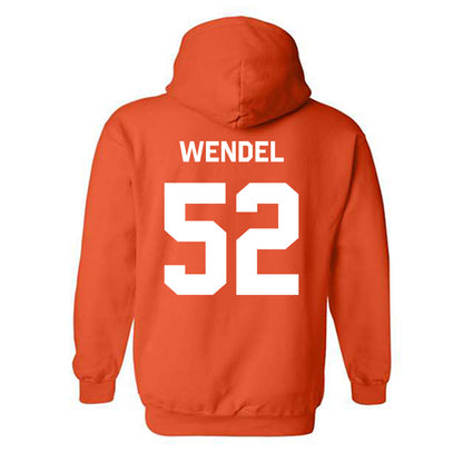 Oklahoma State - NCAA Football : Beau Wendel - Stripe the Stadium Hooded Sweatshirt-1