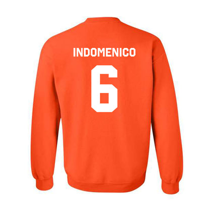 Oklahoma State - NCAA Baseball : Remo Indomenico - Stripe the Stadium Crewneck Sweatshirt-1