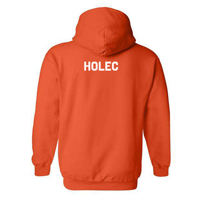 Oklahoma State - NCAA Football : Kai Holec - Stripe the Stadium Hooded Sweatshirt-1