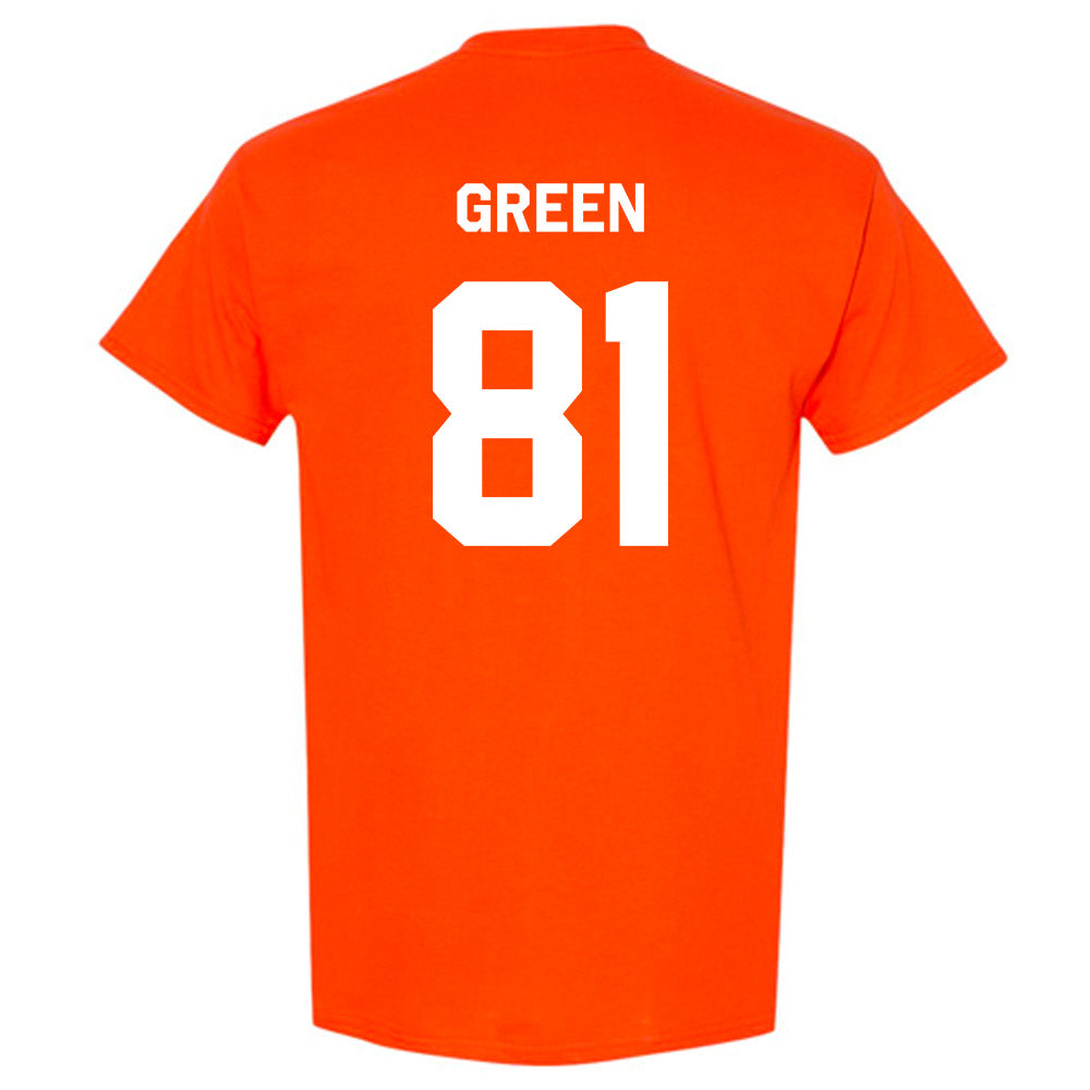 Oklahoma State - NCAA Football : Donovan Green - Stripe the Stadium T-Shirt-1