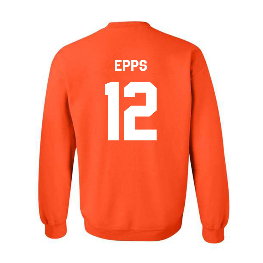 Oklahoma State - NCAA Football : Cameron Epps - Stripe the Stadium Crewneck Sweatshirt-1