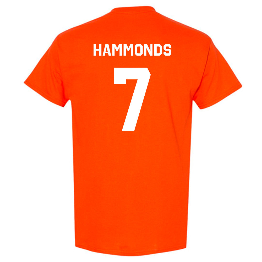 Oklahoma State - NCAA Football : Quinton Hammonds - Stripe the Stadium T-Shirt-1