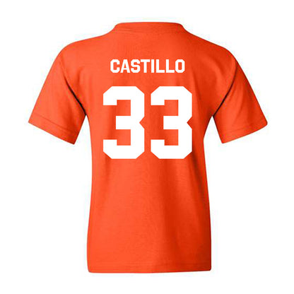 Oklahoma State - NCAA Softball : Gabby Castillo - Stripe the Stadium Youth T-Shirt-1