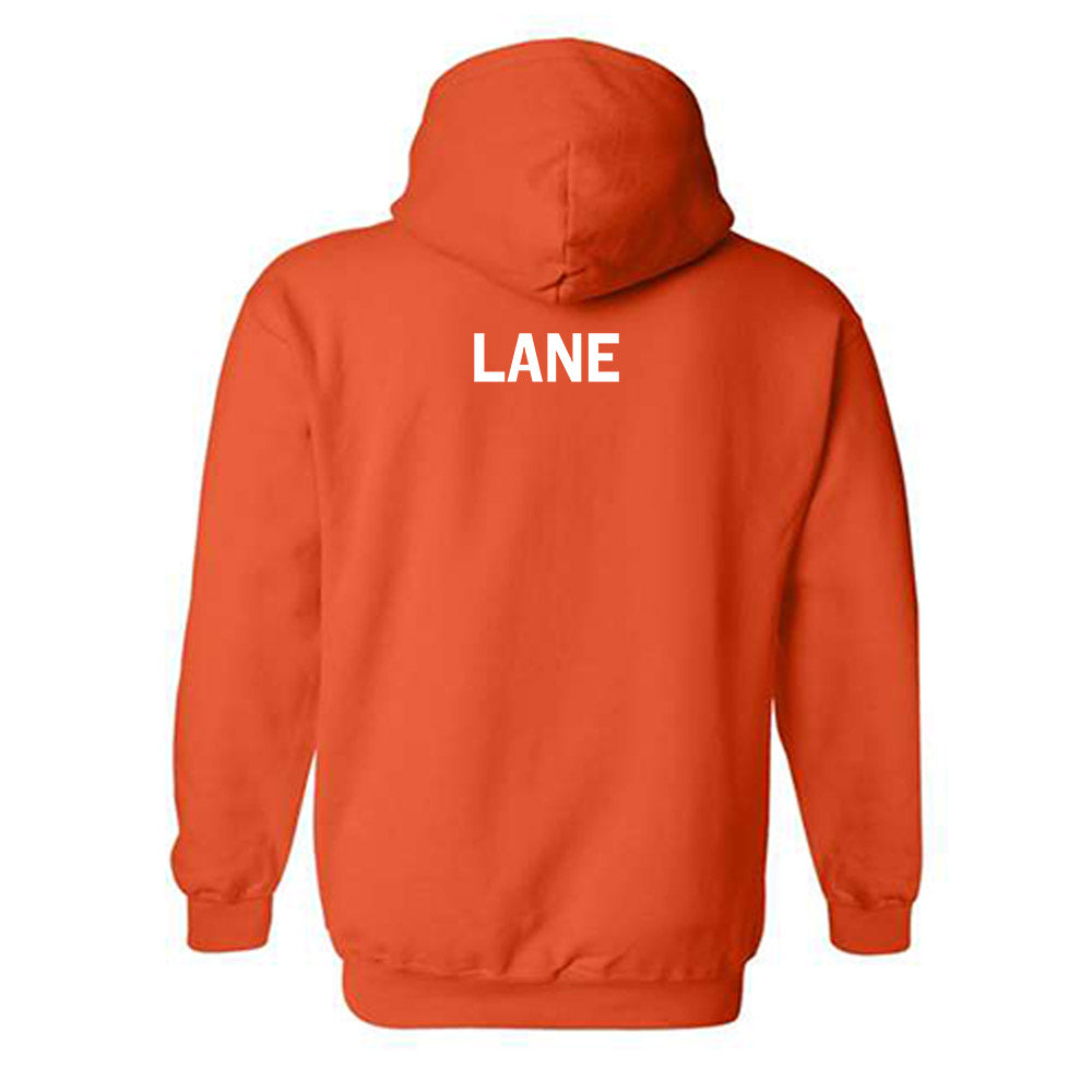 Oklahoma State - NCAA Men's Golf : Gaven Lane - Stripe the Stadium Hooded Sweatshirt-1