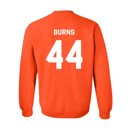 Oklahoma State - NCAA Baseball : Zane Burns - Stripe the Stadium Crewneck Sweatshirt-1