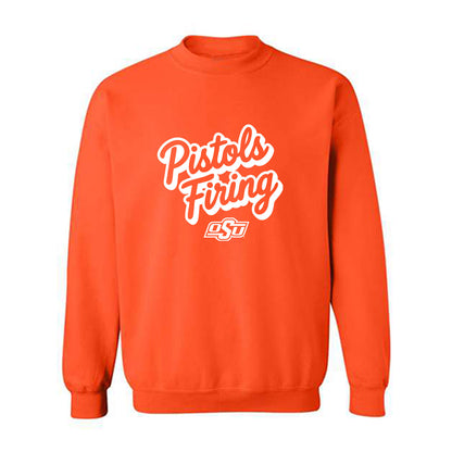 Oklahoma State - NCAA Baseball : Deacon Pomeroy - Stripe the Stadium Crewneck Sweatshirt-0
