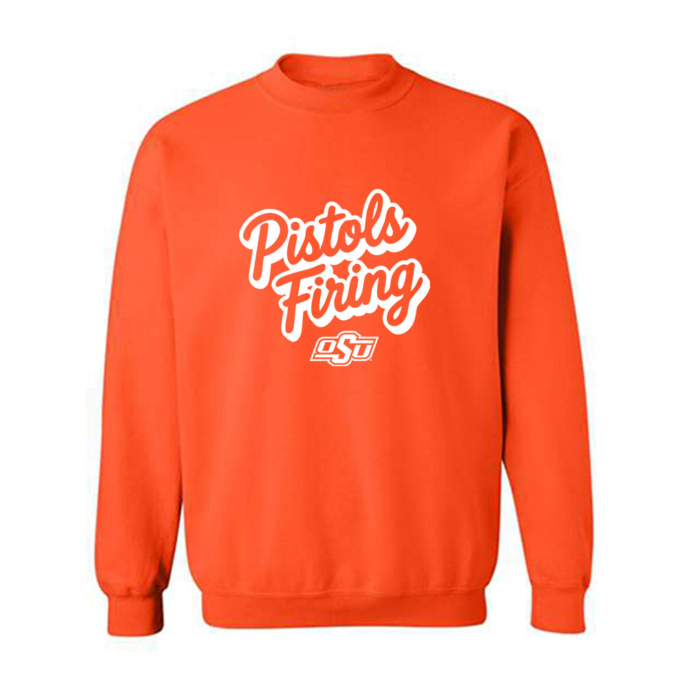 Oklahoma State - NCAA Baseball : Kyle Pearcy - Stripe the Stadium Crewneck Sweatshirt-0