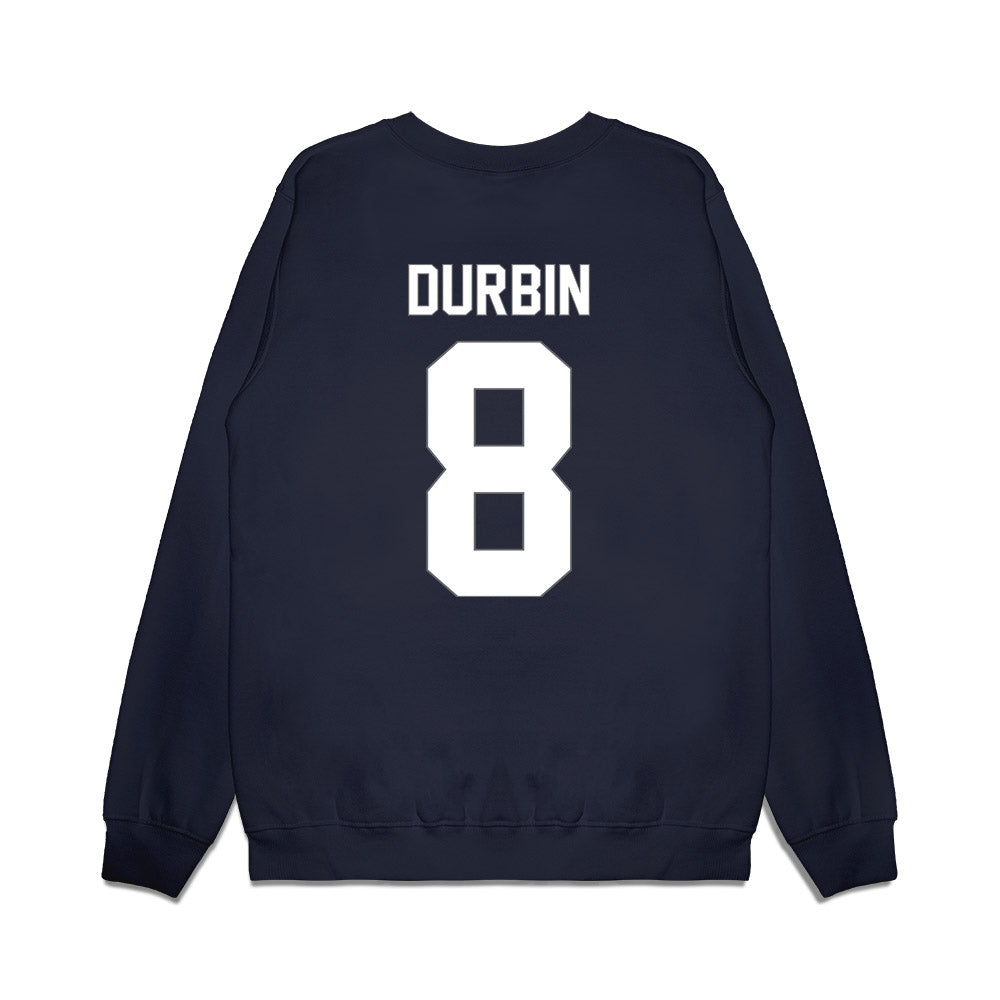 Butler - NCAA Women's Volleyball : Raegan Durbin - Sports Shersey Premium Crewneck Sweatshirt-1