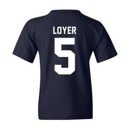 Butler - NCAA Women's Volleyball : Jersey Loyer - Sports Shersey Youth T-Shirt-1