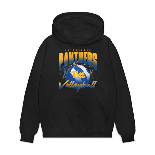 Pittsburgh - NCAA Women's Volleyball : Izzy Starck - Premium Hooded Sweatshirt-0